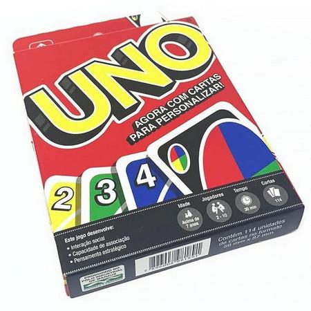 Jogo Uno Original da Copag Revenda Atacado 10 Unidades - Mattel - Deck de  Cartas - Magazine Luiza