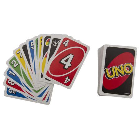 10 Jogo De Cartas Baralho Mattel Games Copag Uno 114 Cartas - Deck de Cartas  - Magazine Luiza