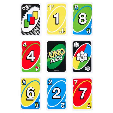 Jogo de Cartas Uno Flex - Mattel - Deck de Cartas - Magazine Luiza