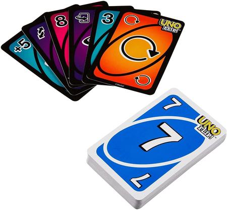 Jogo Uno Infantil e Adulto com cartas Personalizáveis Kit 2 Unidades -  Mattel - Deck de Cartas - Magazine Luiza