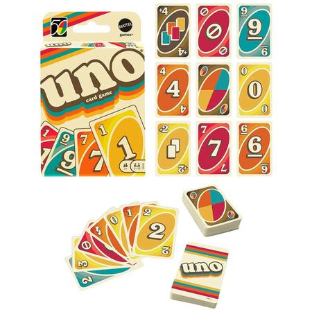 Jogo de Cartas UNO Icônico Décadas (S) - Branco