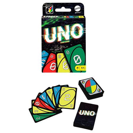 Jogo de Cartas UNO Icônico Décadas (S) - Branco