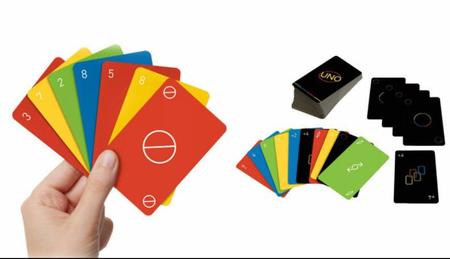 UNO Minimalista Preto Jogo de Cartas Original 7+GYH69 Mattel