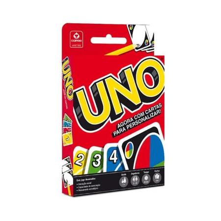 Jogo de Cartas Uno Mattel Original