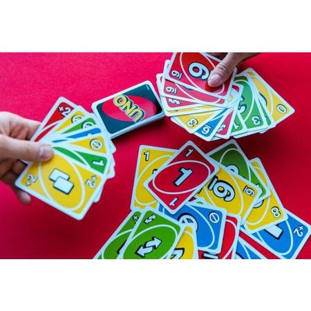 Jogo Uno Baralho Jogar Cartas Divertido Família Com 108 Peças