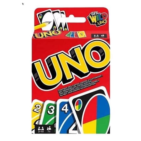 20 Und. UNO Jogo de Cartas - Deck de Cartas - Magazine Luiza