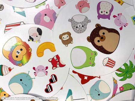 Imagem de Jogo de cartas USAOPOLY Spot It! Elefante Squishmallows Mila