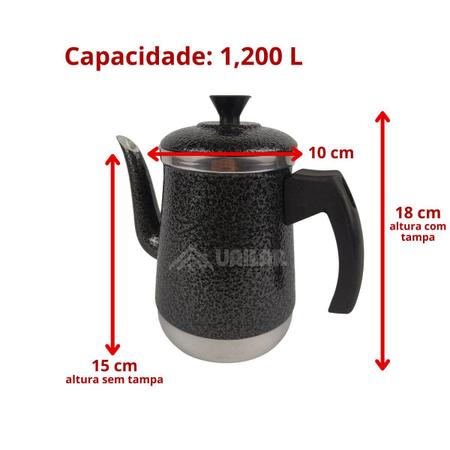 Jogo Café Chá Retro Bule 1,5l + 06 Xícaras - WebStok - Jogo de Chá -  Magazine Luiza