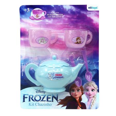 Jogo De Cha Porcelana Frozen Infantil Toyng - Papellotti