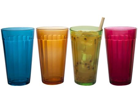 Jogo Copo Americano Colors 450ml com 4 peças