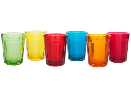 Jogo Copo Americano Colors 450ml com 4 peças