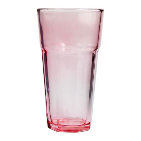 Imagem de Jogo De Copos De Vidro Longo Para Drinks Rose Linha Soho Com 6 Peças