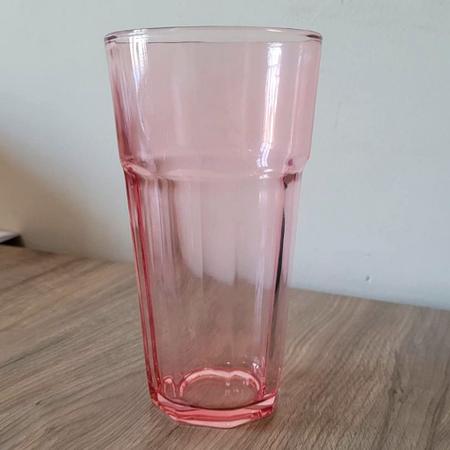 Imagem de Jogo De Copos De Vidro Longo Para Drinks Rose Linha Soho Com 6 Peças