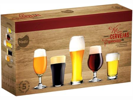 Jogo de Copos para Cerveja Beer