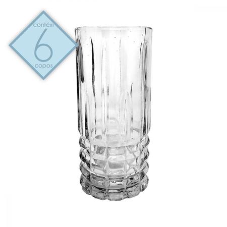 Copos de bebida [conjunto de 10] Copos de vidro alto de 500 ml, By Home  Essentials & Beyond – Vidro térmico premium – Ideal para água, suco