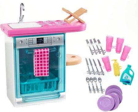 Imagem de Jogo de Cozinha da Barbie, Pratos e Acessórios Modernos