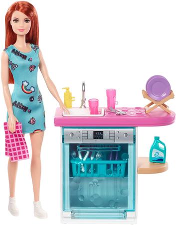 Imagem de Jogo de Cozinha da Barbie, Pratos e Acessórios Modernos
