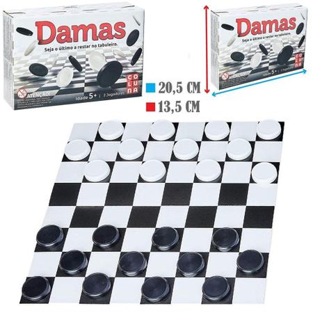 Peças para Jogo de Damas Pequeno