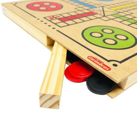 Jogo Dama e Ludo Tabuleiro em MDF 7+ 236 Junges Brinquedos - Jogo de  Dominó, Dama e Xadrez - Magazine Luiza