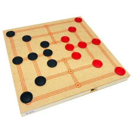 Jogo 3 x 1 Dama, Ludo e Trilha Infantil Educativo - Tralalá 4 Kids