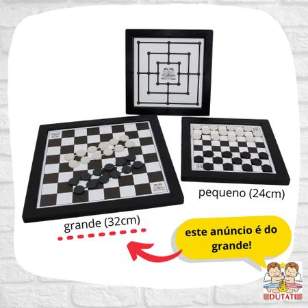 Tabuleiro De Xadrez Tridimensional Hyperchess - R3D - Jogo de Dominó, Dama  e Xadrez - Magazine Luiza