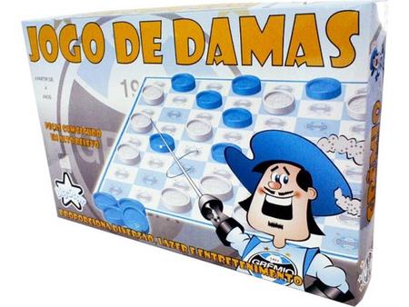 JOGO DE DAMAS GIGANTE - Topgim