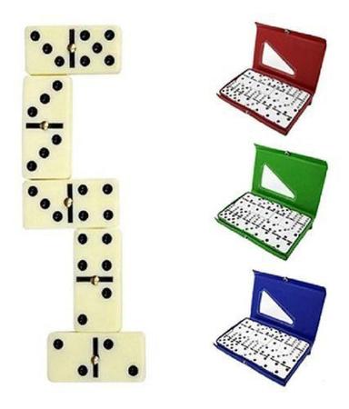 Jogo de Domino profissonal Com Estojo C\28Pcs