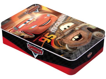 Jogo de Dominó Carros Lightning McQueen - Toyng - Jogo de Dominó