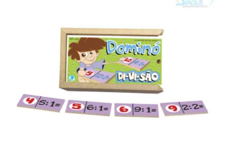 Jogo de Dominó Infantil até 9 - Simque - Jogo de Dominó, Dama e Xadrez -  Magazine Luiza