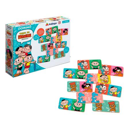 JOGO DOMINO PRINCESAS DISNEY 28PC XALINGO MDF