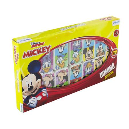 Jogo De Dominó Mickey 28 Peças-ETITOYS