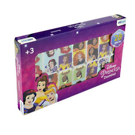 Jogo De Dominó Princesas 28 Peças-ETITOYS