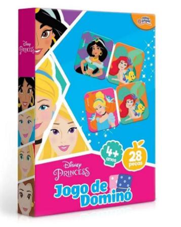 Kit 3 Jogos Princesas Disney Dominó QuebraCabeça e Bingo Toyster - Jogo de  Dominó, Dama e Xadrez - Magazine Luiza