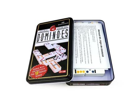 Jogo De Domino Profissional 28 Peças Jumbo 1,1 Cm Espessura