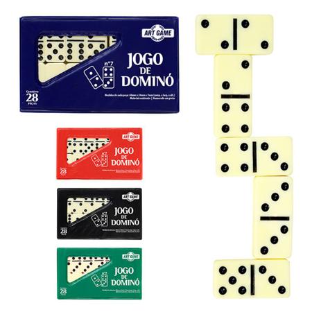 JOGO DE DOMINO ART GAME 28 PECAS N5 ZB620