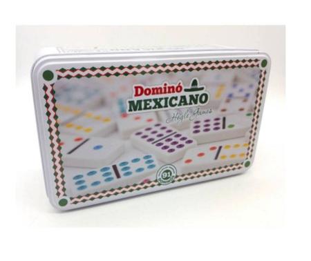 Jogo De Domino Trem Mexicano Na Lata Com 91pcs Hoyle - Livrarias
