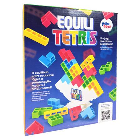 Brinquedo Equili Tetris Blocos De Montar Jogo Raciocinio em Promoção na  Americanas