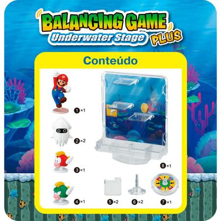 Jogo de Equilíbrio - Balacing Game - Super Mario - Fase Subterrânea - 2 ou  Mais Jogadores - Epoch