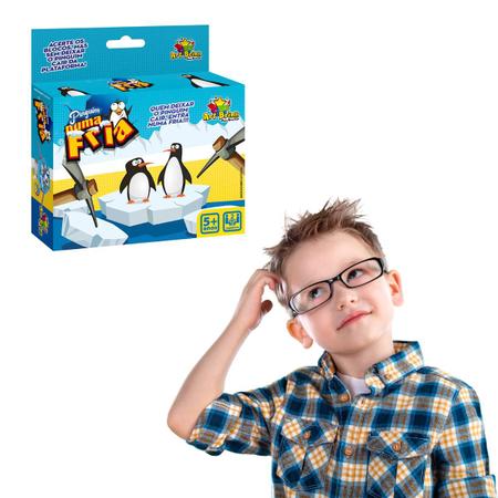 Jogo Pinguim Quebra Gelo Numa Fria Tamanho Brinquedo Jogos De Mesa Infantil  Criança - Art Brink - Outros Jogos - Magazine Luiza