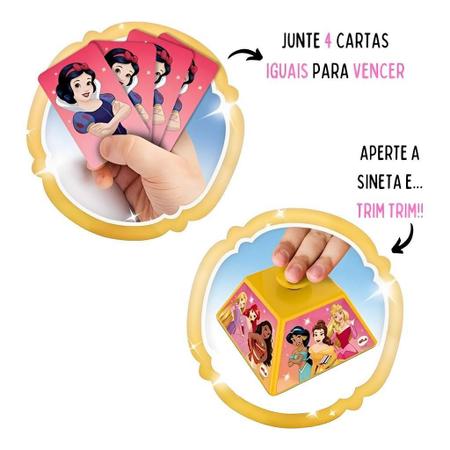 Jogo De Estratégia Trim Trim Com Cartas Princesas Da Disney 1233 Elka -  Deck de Cartas - Magazine Luiza