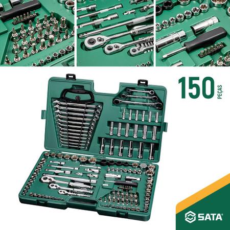 Jogo de Ferramentas com 150 Peças - SATA-ST09510L