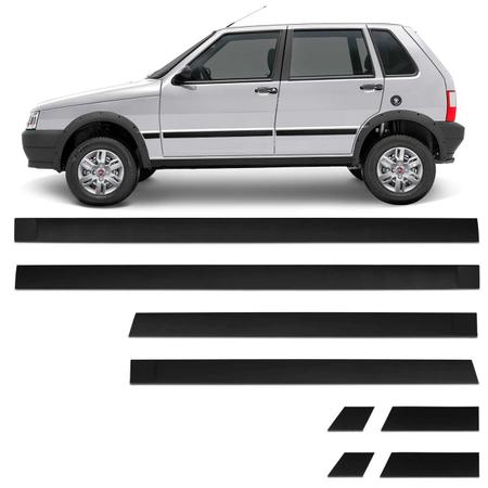 Friso Lateral - Alternativo - Uno 2005 Até 2010 - 4 Portas - Auto