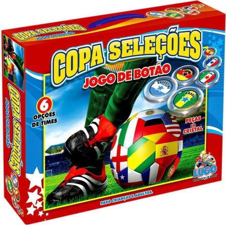 Futebol de Botão Jogo 3 Times Trave Brinquedo Infantil Kit