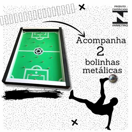 Jogo Peteleco Futebol De Prego Gol A Gol Dedobol Brinquedo