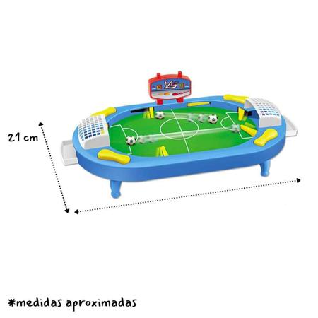 Jogo De Futebol Mini Arena Gol A Gol Estilo Pinball Mesa com