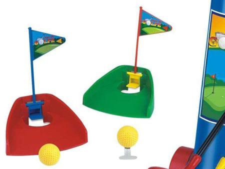 Jogo de Golfe – Sacola com carrinho – Braskit Brinquedos
