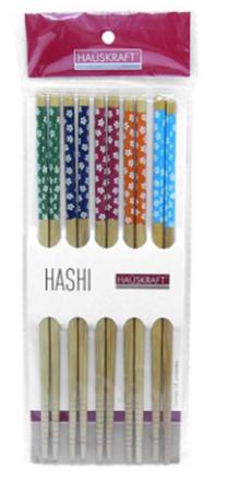 Imagem de Jogo De Hashi Medeira Hauskraft 24Cm - 10 Peças