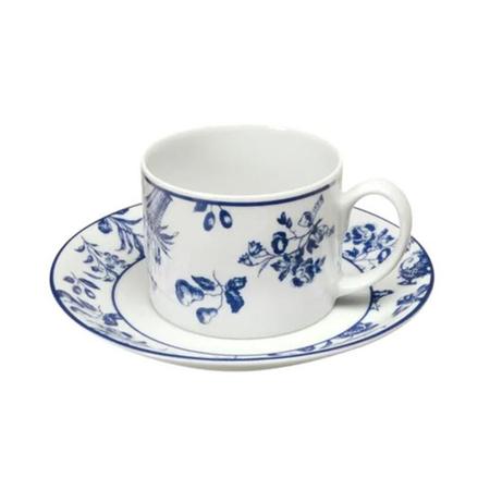 Vista Alegre Jogo Jantar Cha/Cafe 30 Pcs Chintz Azul