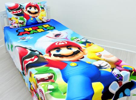 Jogo de Cama Super Mario Bros em Oferta