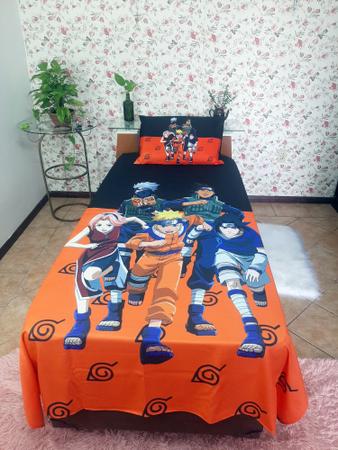 Jogo De Cama Casal Boruto Naruto New Generation Otaku Anime